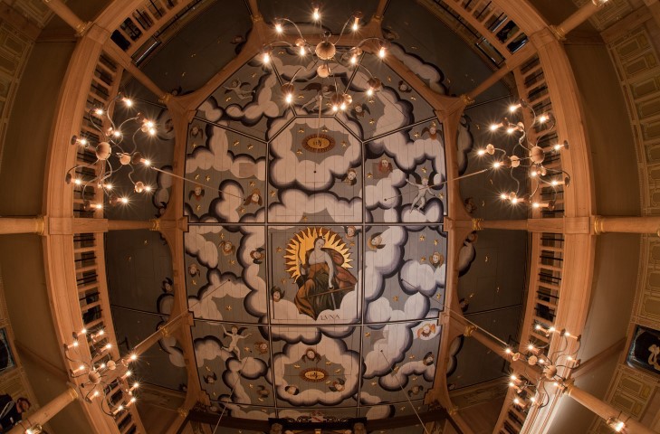 playhousesmall The ceiling of the Sam Wanamaker Playhouse