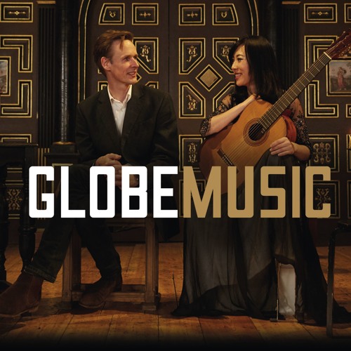 An album cover shows two musicians sitting on a stage looking at each other