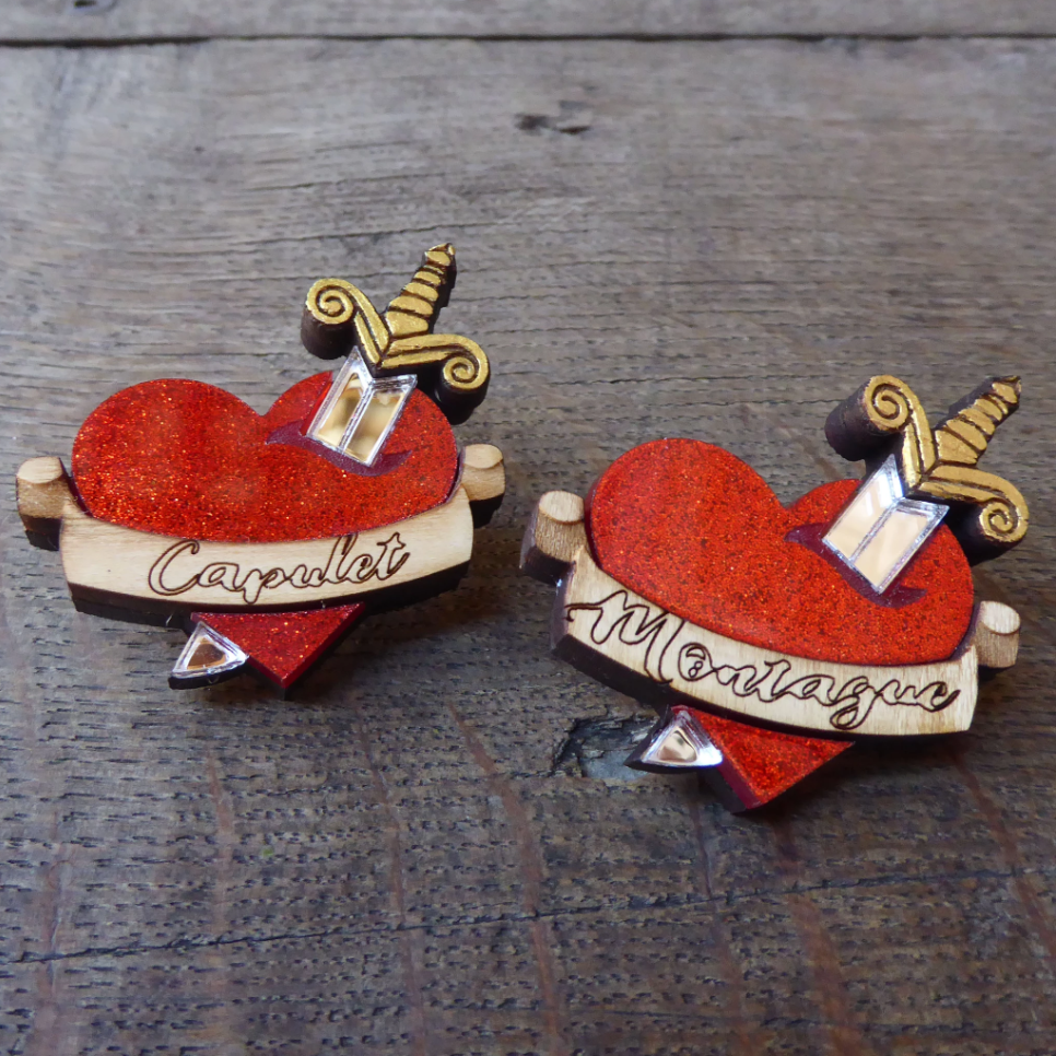R&J brooch R&J brooch