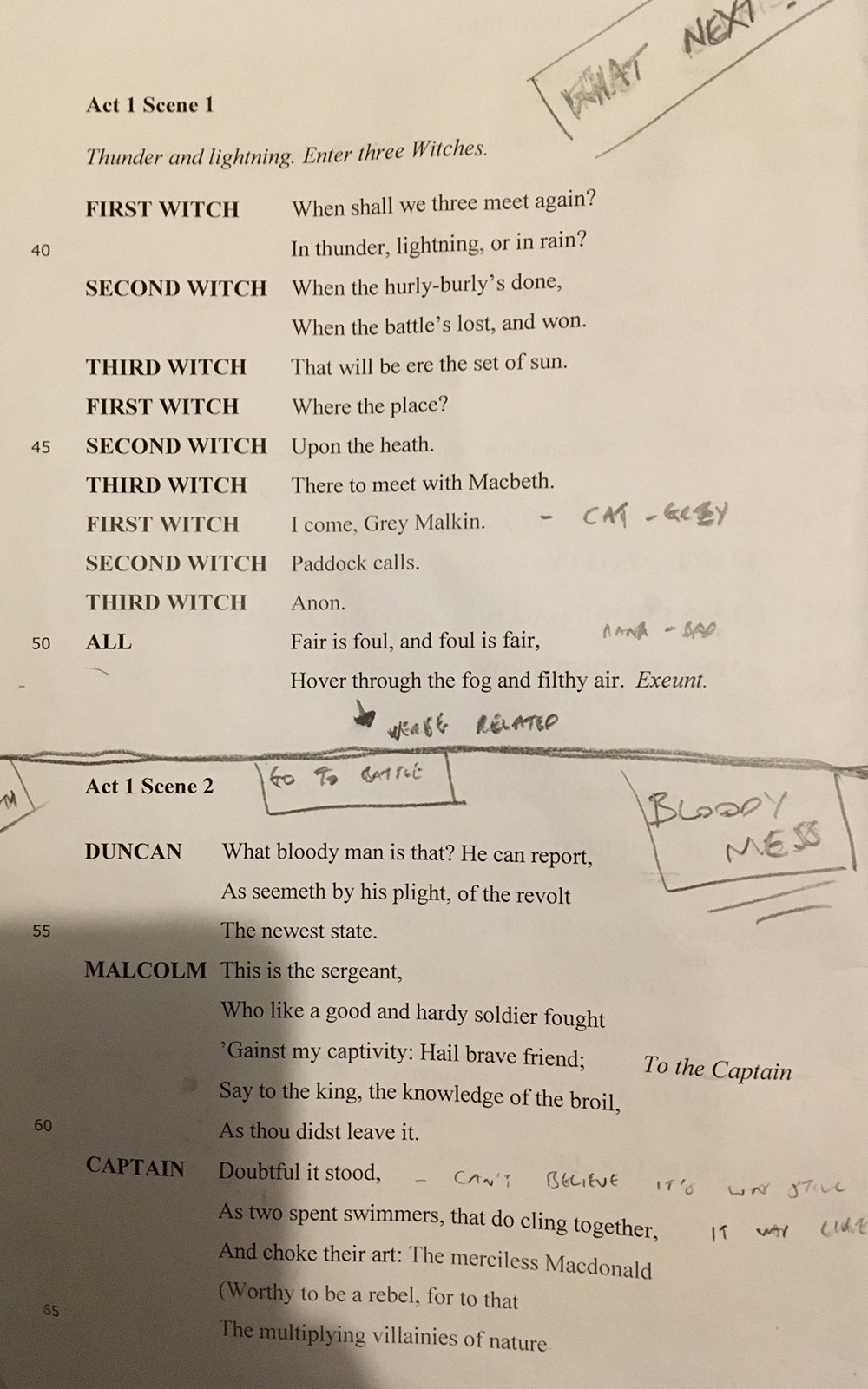 WEEK 1 BLOG_ RND SCRIPT NOTES_ MACBETH 2020_ STNDARD IMAGE