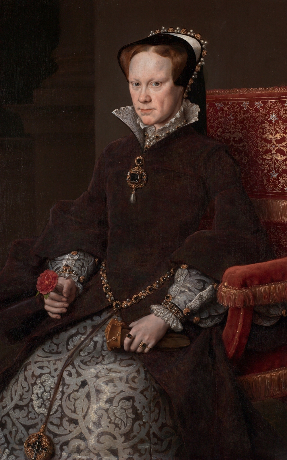 A portrait of Mary Tudor